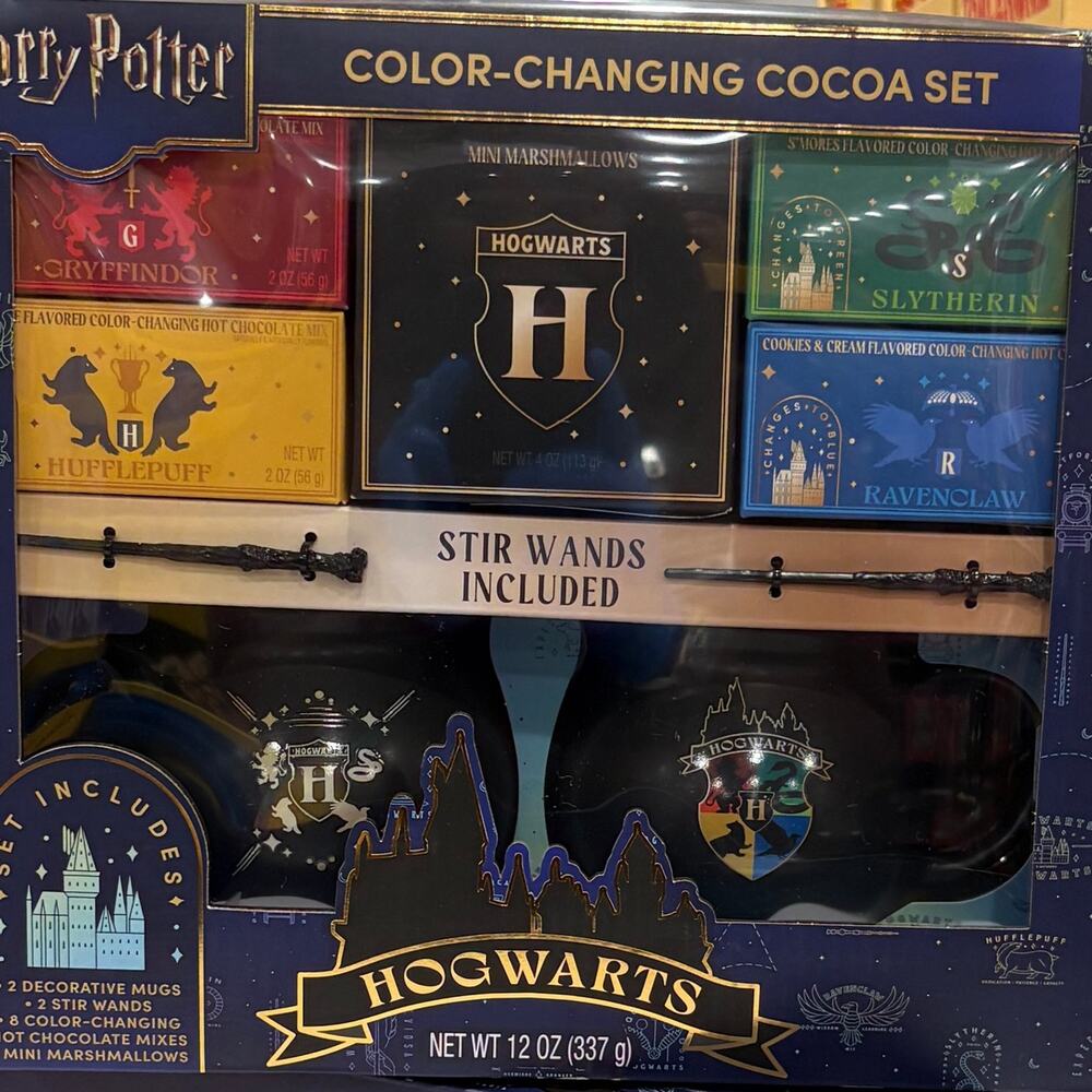 2 Harry Potter Hot Cocoa Gift Set 2 pk 12oz